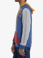 Harry Potter Hogwarts Color-Block Hoodie