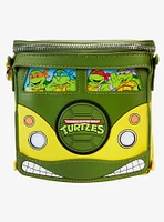 Loungefly Teenage Mutant Ninja Turtles 40th Anniversary Glow-in-the-Dark Party Wagon Crossbody Bag