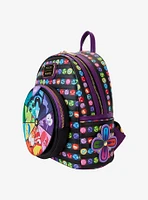 Loungefly Disney Pixar Inside Out 2 Emotions Allover Print Mini Backpack