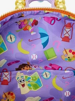 Loungefly Dora the Explorer Dora and Backpack Replica Mini Backpack