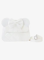 Loungefly Disney Minnie Mouse Wedding Ears Crossbody Bag