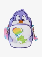 Loungefly Crossbuddies Care Bears Cozy Heart Penguin Crossbody Bag and Coin Purse