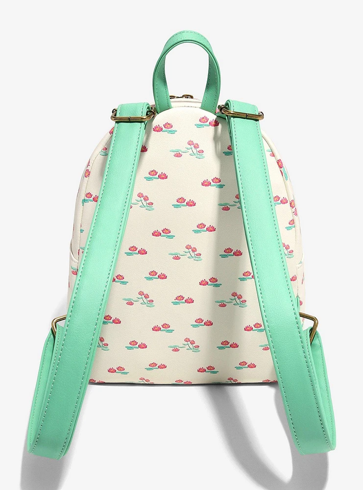 Loungefly The Princess & The Frog Tiana Water Lilies Mini Backpack