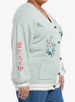 Her Universe Studio Ghibli® Princess Mononoke Embroidered Girls Cardigan Plus
