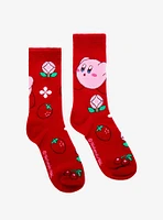 Kirby Fruit & Flowers Crew Socks