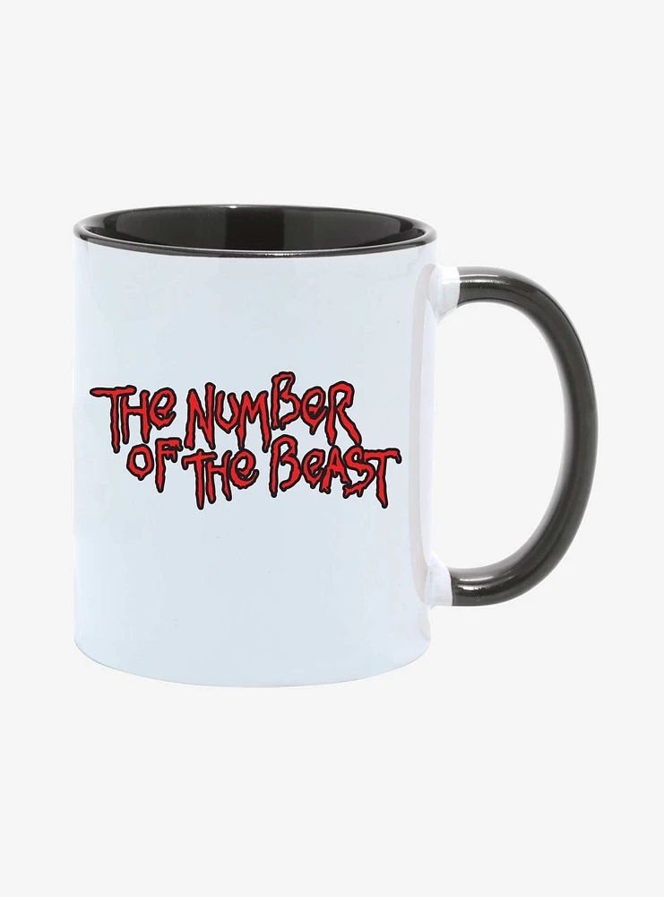 Iron Maiden The Number Of The Beast Mug 11oz