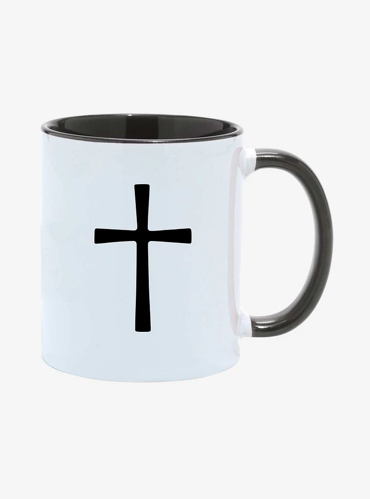 Ozzy Osbourne Black Cross Mug 11oz