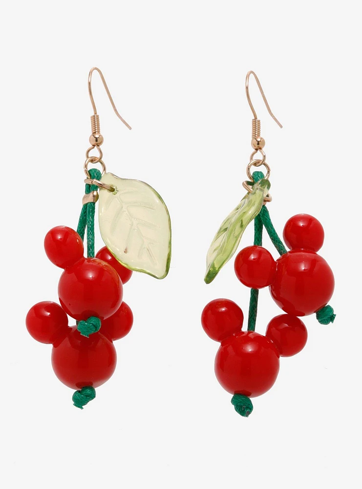 Her Universe Disney Mickey Mouse Cherries Drop Earrings