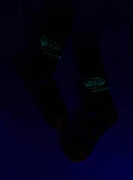 Nerf Glow-In-The-Dark Logo Crew Socks