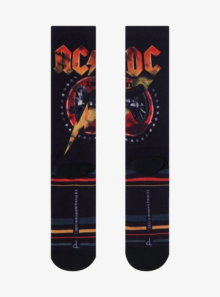 Perri's AC/DC Logo Crew Socks