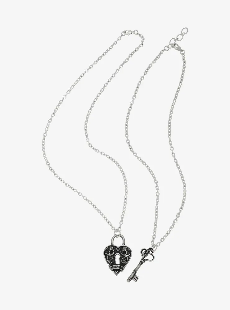 Alchemy Of England Lock & Key Necklace Set