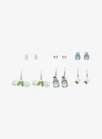 Studio Ghibli My Neighbor Totoro Flower Earring Set