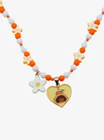 Strawberry Shortcake Orange Blossom Best Friend Beaded Necklace Set