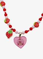 Strawberry Shortcake Orange Blossom Best Friend Beaded Necklace Set