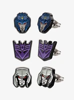 Transformers Decepticons Stud Earring Set