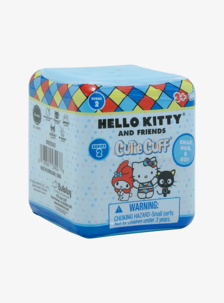 Sanrio Hello Kitty and Friends Cutie Cuff Blind Box Plush Bracelet