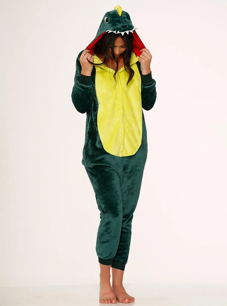 Green Dinosaur Onesie