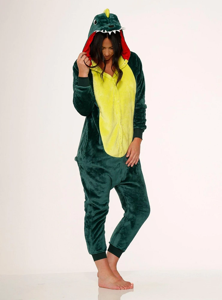 Green Dinosaur Onesie