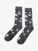 The Nightmare Before Christmas Glow-In-The-Dark Character Crew Socks