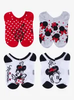 Disney Minnie Mouse Dots No-Show Socks 5 Pair