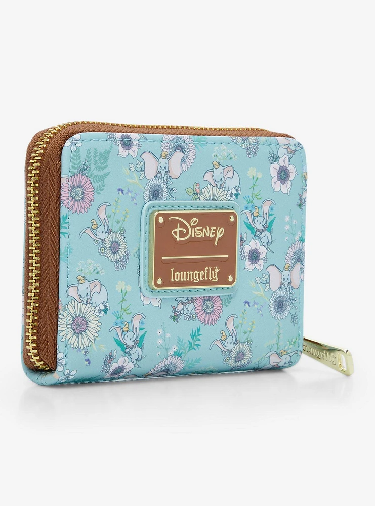 Loungefly Disney Dumbo Floral Allover Print Wallet