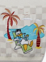 Our Universe Disney Donald Duck Beach Checkered Sweater Vest - BoxLunch Exclusive