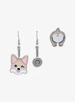 Pin to Earring Converter & Corgi Pin Set - BoxLunch Exclusive