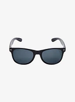 Black Shiny Square Sunglasses