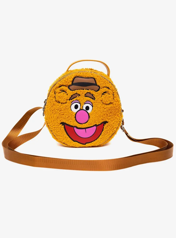 Disney The Muppets Fozzie Bear Character Close Up Crossbody Bag