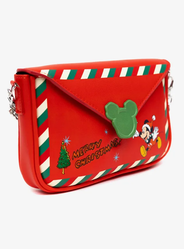 Disney Mickey Mouse Winking Expression Crossbody Light Up Bag