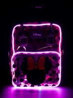 Disney Minnie Mouse Light Up Transparent Crossbody Bag