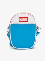Marvel Captain America Kawaii Character Close Up Crossbody Bag
