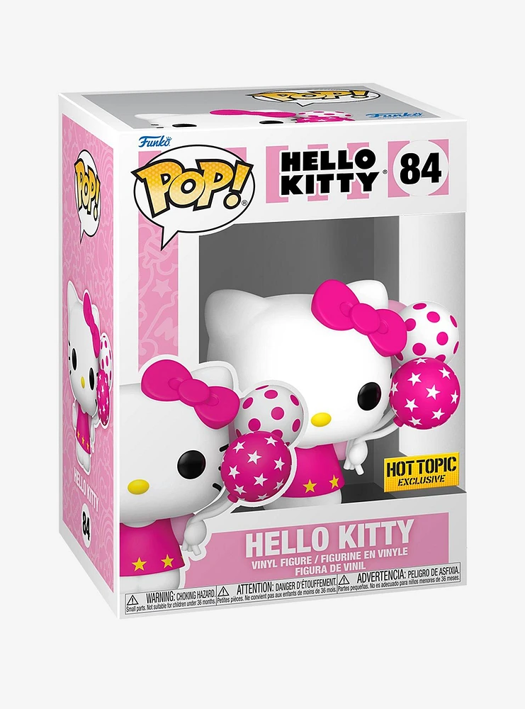 Funko Pop! Hello Kitty (With Balloons) Vinyl Figure Hot Topic Exclusive