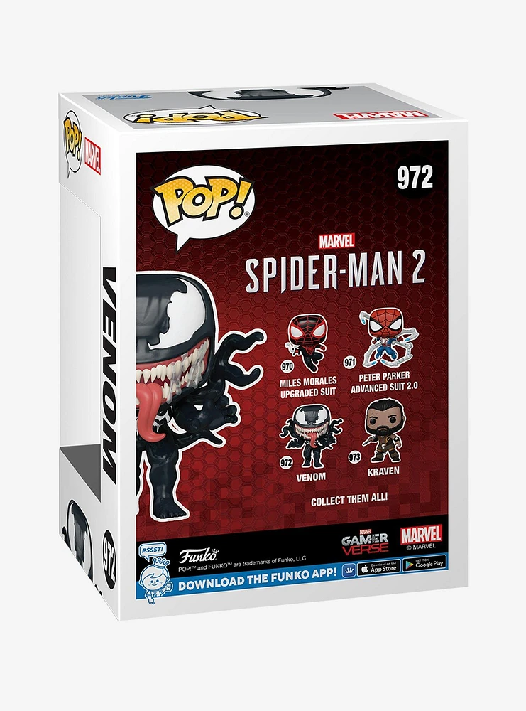 Funko Marvel Spider-Man 2 Pop! Venom Vinyl Bobble-Head Figure