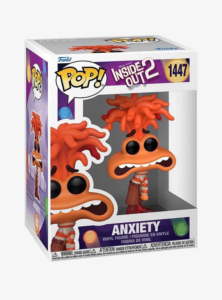 Funko Disney Pixar Inside Out 2 Pop! Anxiety Vinyl Figure