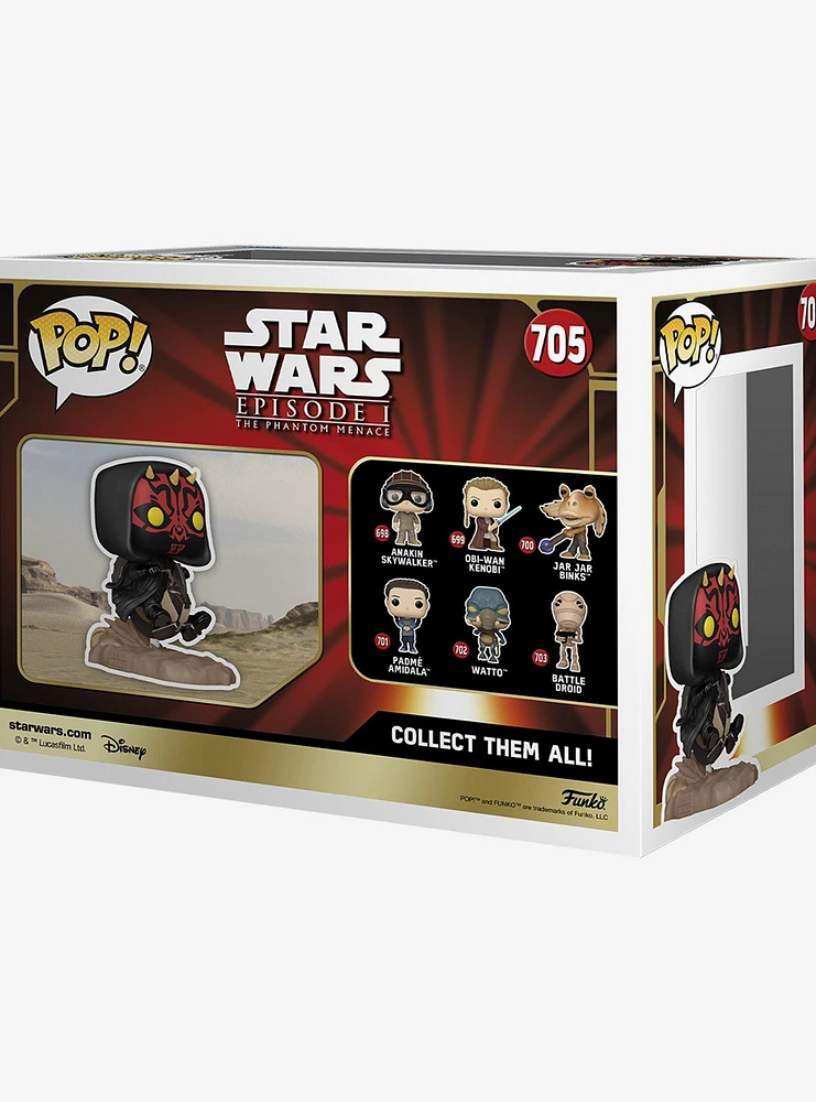 Funko Star Wars Pop! Deluxe Darth Maul On Bloodfin Speeder Vinyl Bobble-Head Figure