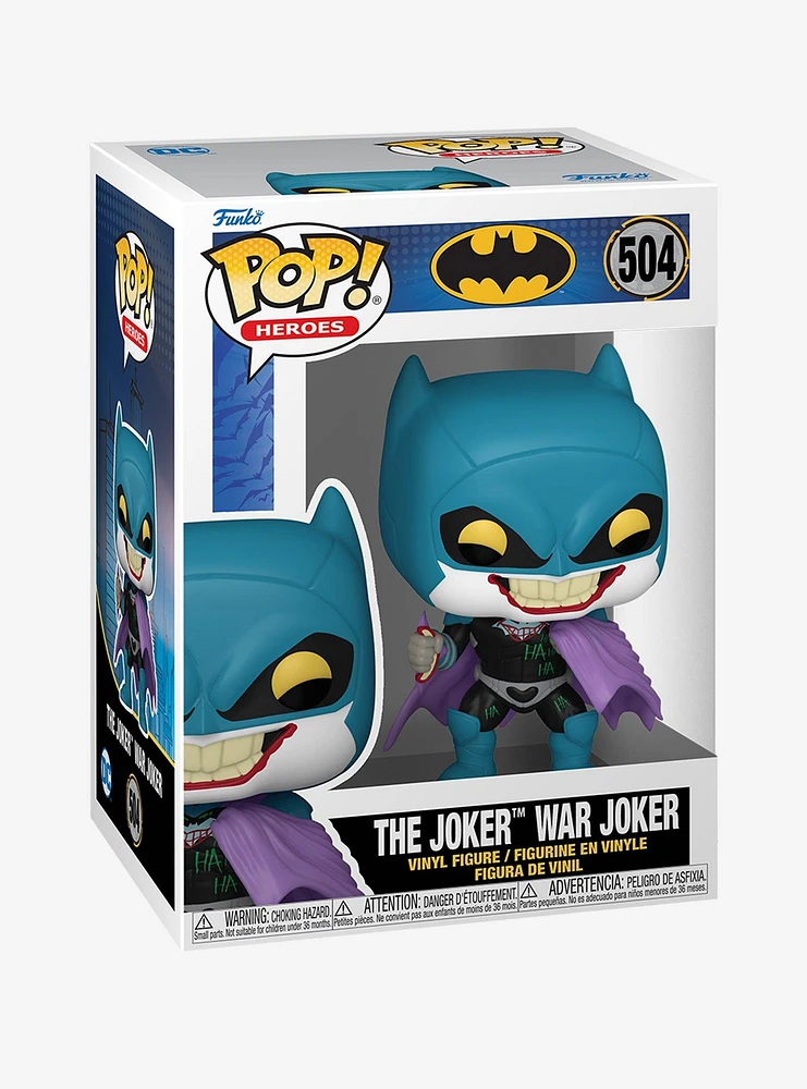 Funko DC Comics Batman War Zone Pop! Heroes The Joker War Joker Vinyl Figure