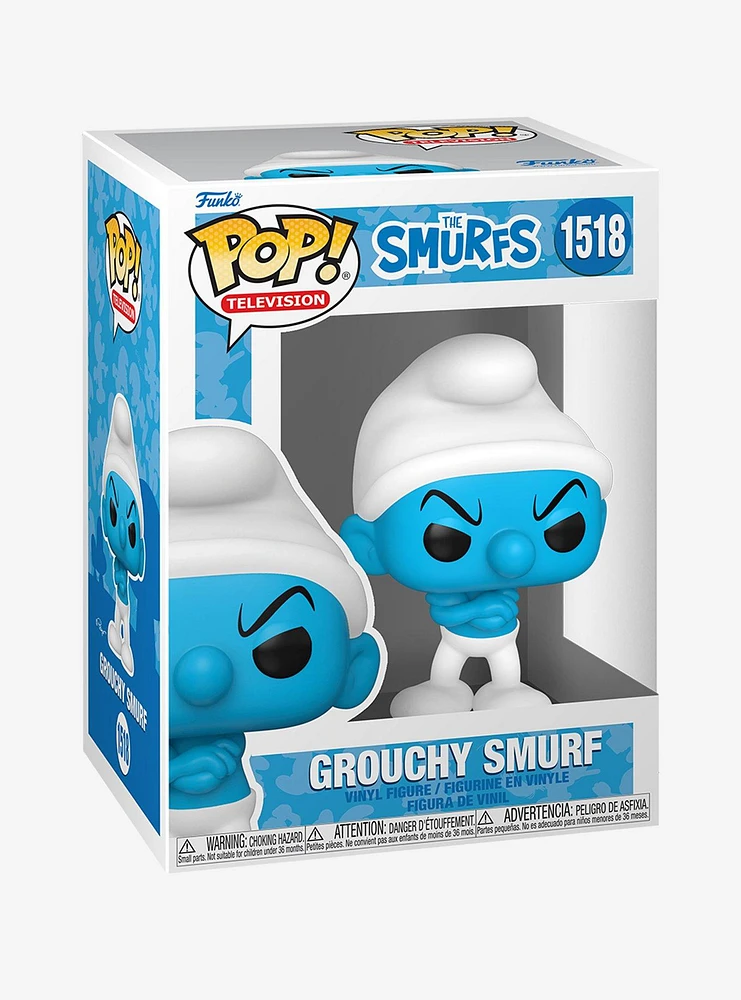 Funko The Smurfs Pop! Television Grouchy Smurf Vinyl Figure