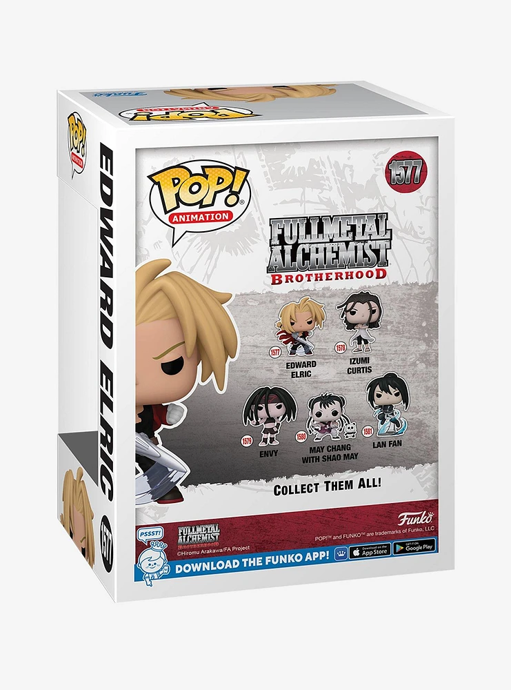 Funko Fullmetal Alchemist: Brotherhood Pop! Animation Edward Elric Vinyl Figure