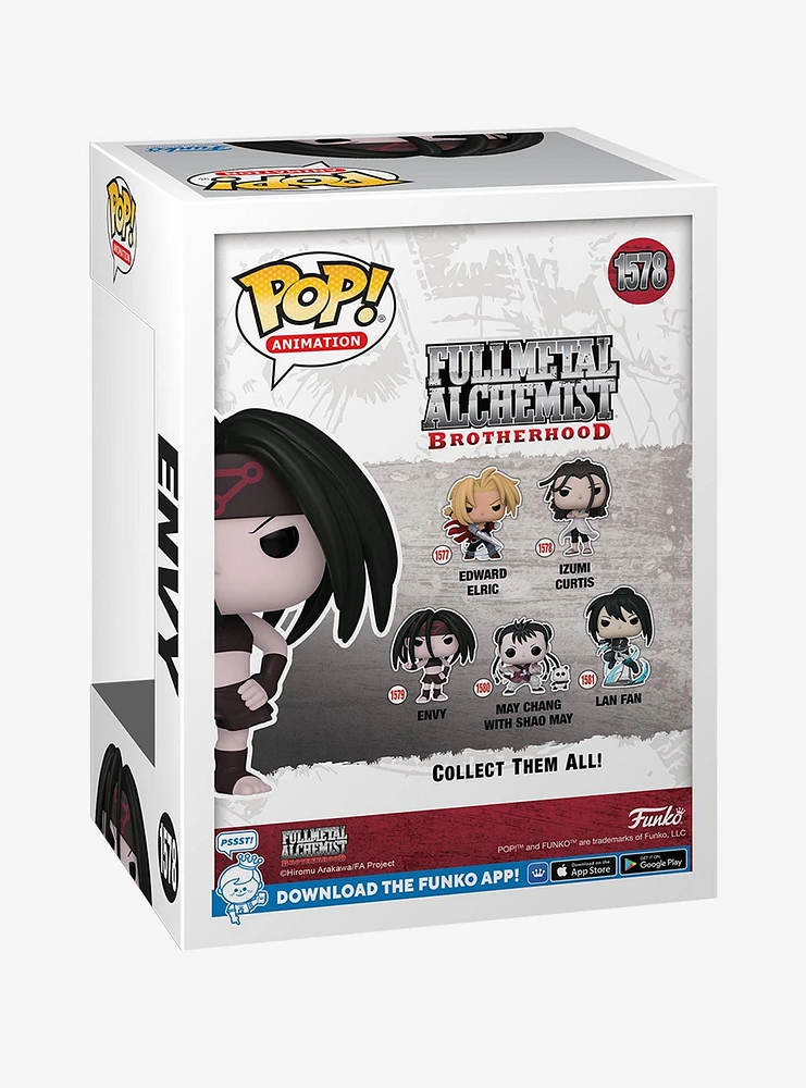 Funko Fullmetal Alchemist: Brotherhood Pop! Animation Envy Vinyl Figure