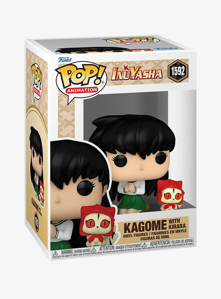 Funko InuYasha Pop! Animation Kagome With Kirara Vinyl Figure