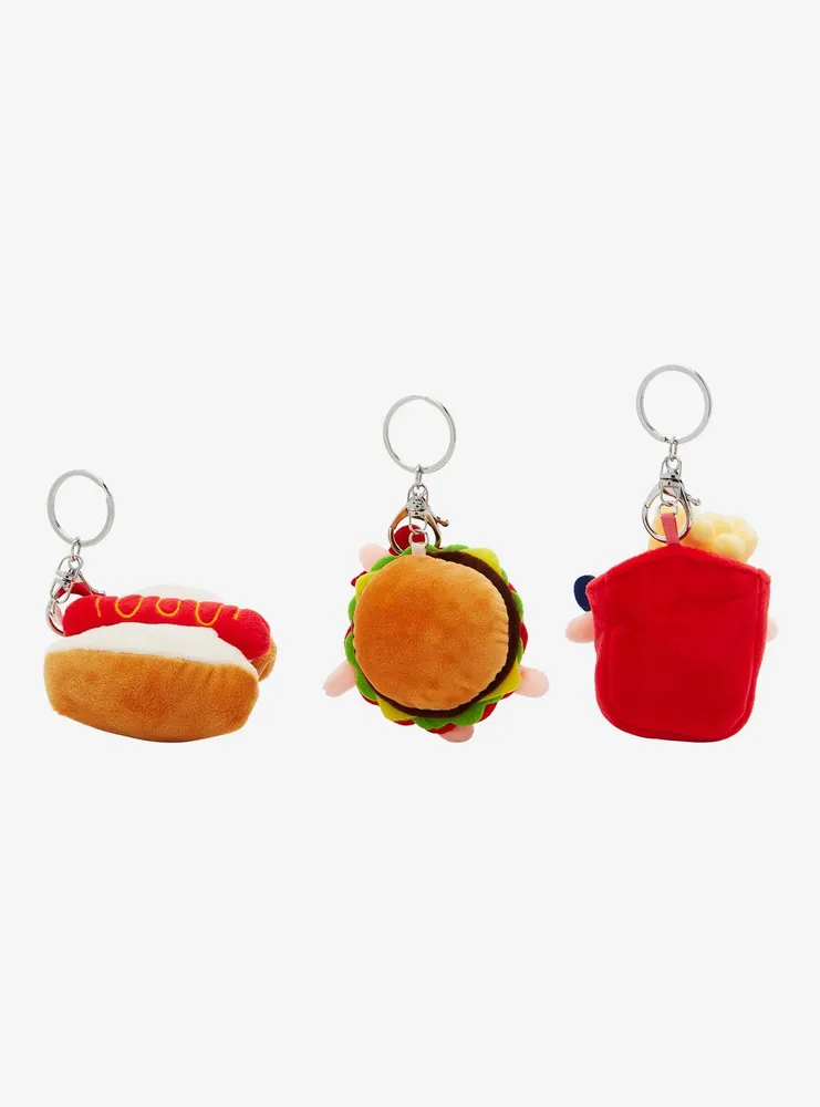 Fast Food Assorted Blind Plush Key Chain