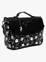 Disney Nightmare Before Christmas Jack Faces and Bones Crossbody Bag