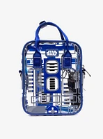 Star Wars R2-D2 Droid Components Light Up Transparent Crossbody Bag