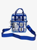 Star Wars R2-D2 Droid Components Light Up Transparent Crossbody Bag