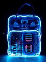 Star Wars R2-D2 Droid Components Light Up Transparent Crossbody Bag