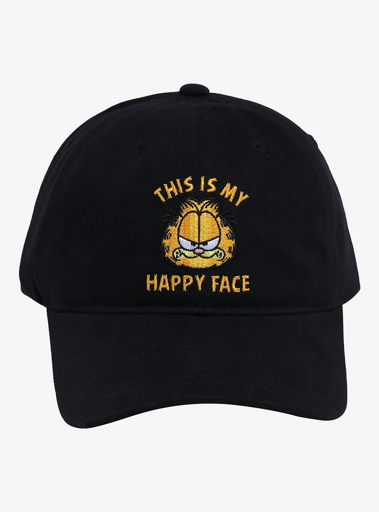 Garfield Happy Face Dad Cap