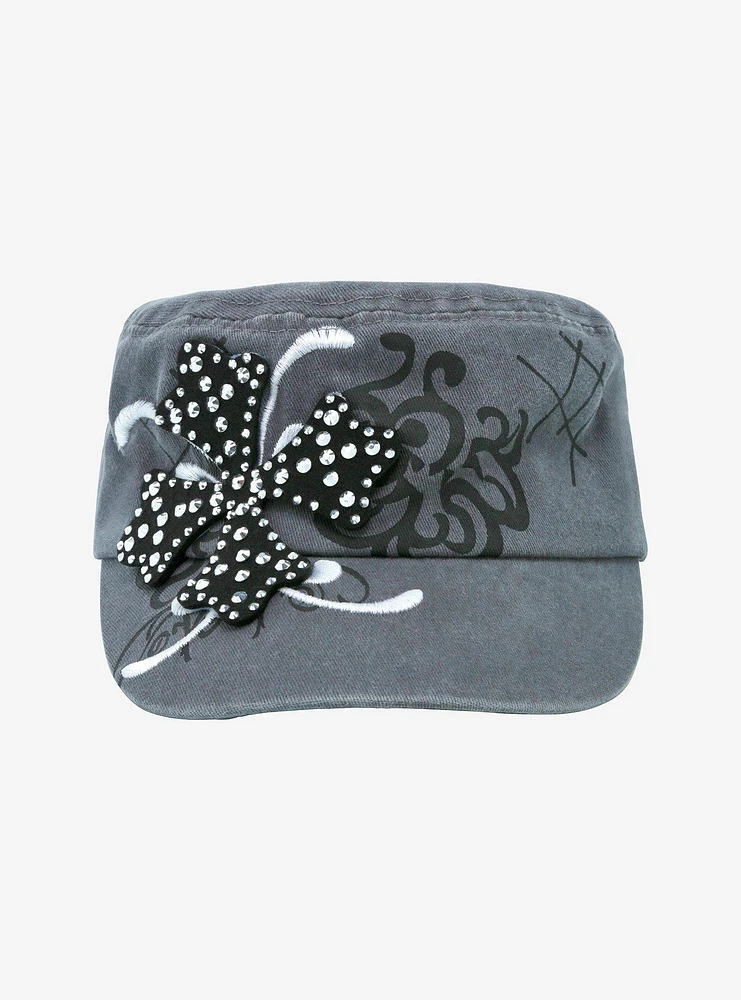 Grey Cross Filigree Cadet Cap