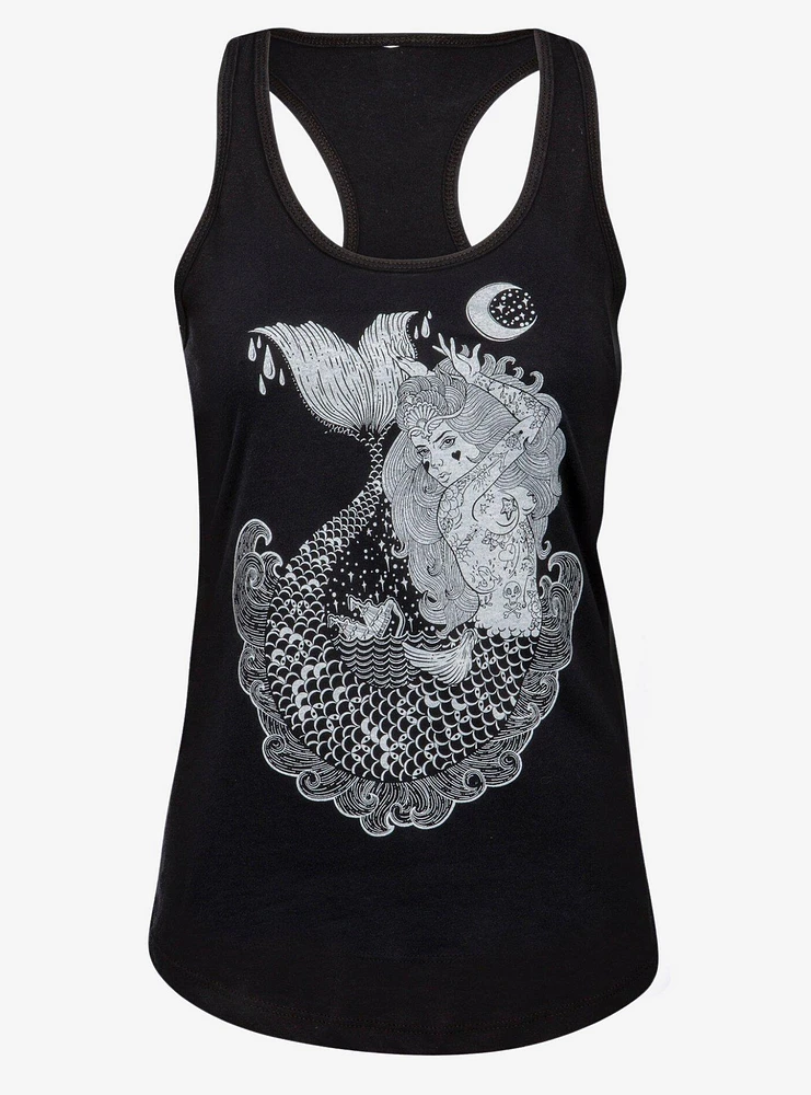 Mermaid Vibes Girls Tank Top