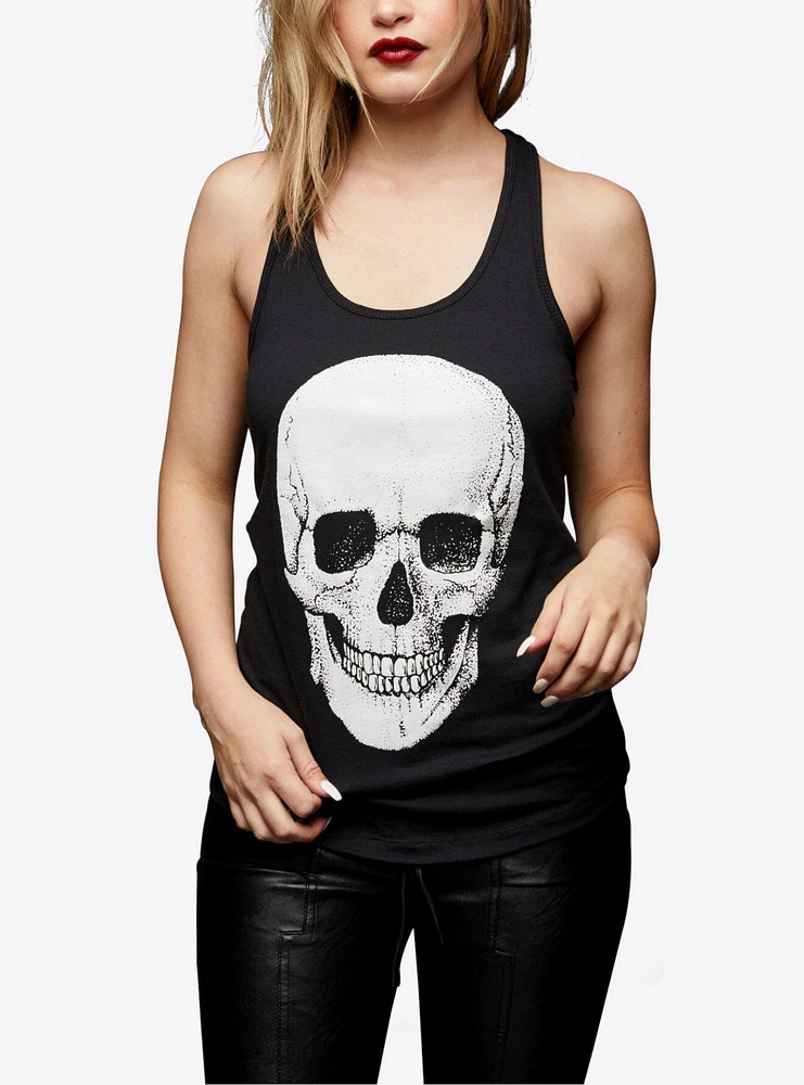 Goth Ladies Skull Girls Tank Top